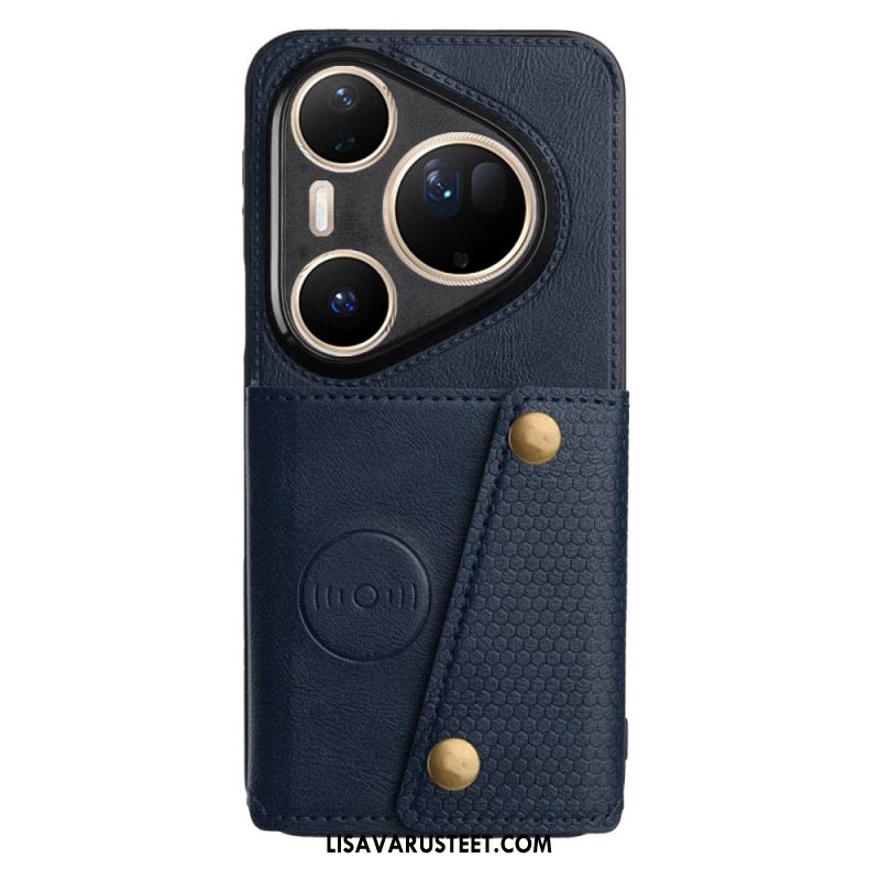 Kuori Huawei Pura 80 Ultra Nahkaefektikorttikotelo Suojakuori