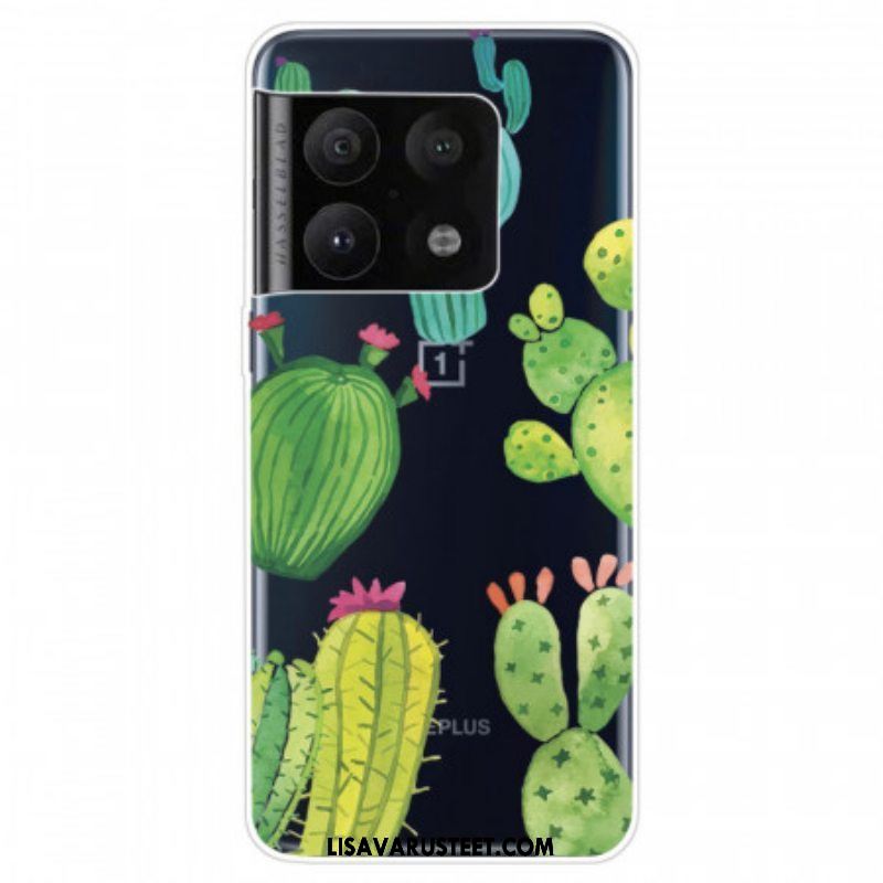Kuori OnePlus 10 Pro 5G Akvarelli Kaktukset