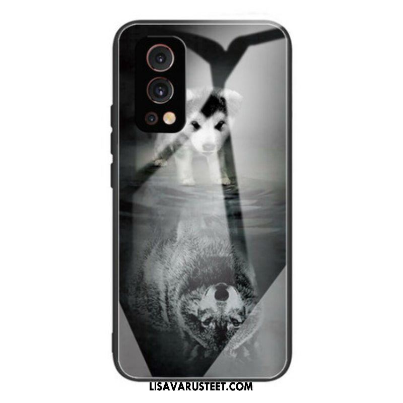 Kuori OnePlus Nord 2 5G Puppy Dream Karkaistu Lasi