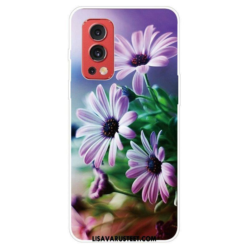 Kuori OnePlus Nord 2 5G Realistisia Kukkia