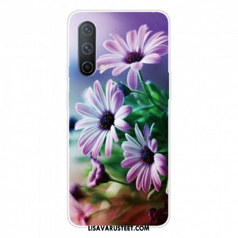 Kuori OnePlus Nord CE 5G Realistisia Kukkia