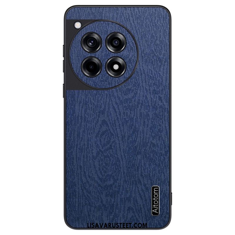Kuori Oneplus 12r Puutehostekeinonahka Suojakuori
