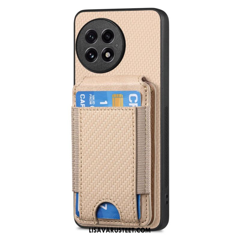 Kuori Oneplus 13 Hiilikuituinen Korttikotelo Ja Teline