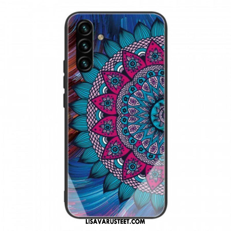 Kuori Samsung Galaxy A13 5G / A04s Mandala Karkaistu Lasi