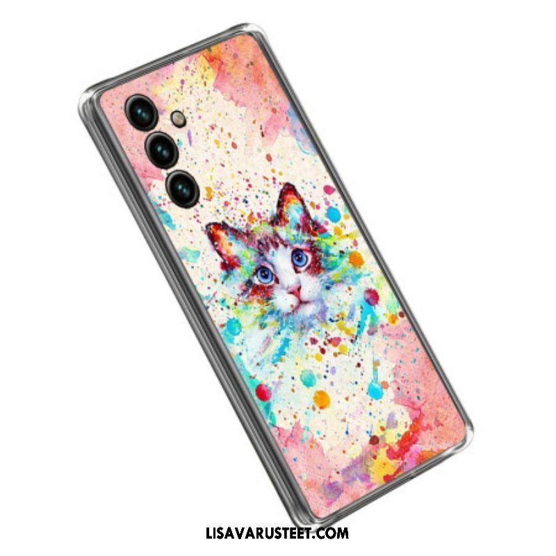 Kuori Samsung Galaxy A14 / A14 5G Cat Art