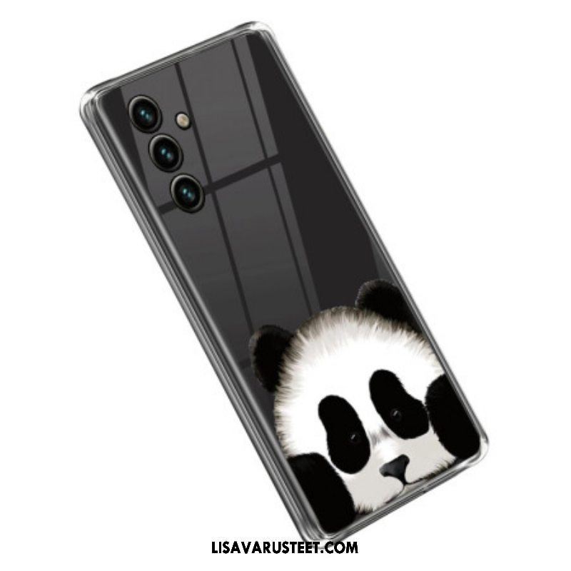 Kuori Samsung Galaxy A14 / A14 5G Läpinäkyvä Pandan Pää