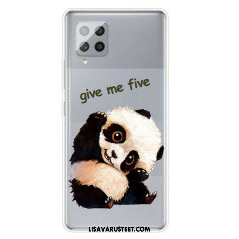 Kuori Samsung Galaxy A42 5G Saumaton Panda Anna Minulle Viisi