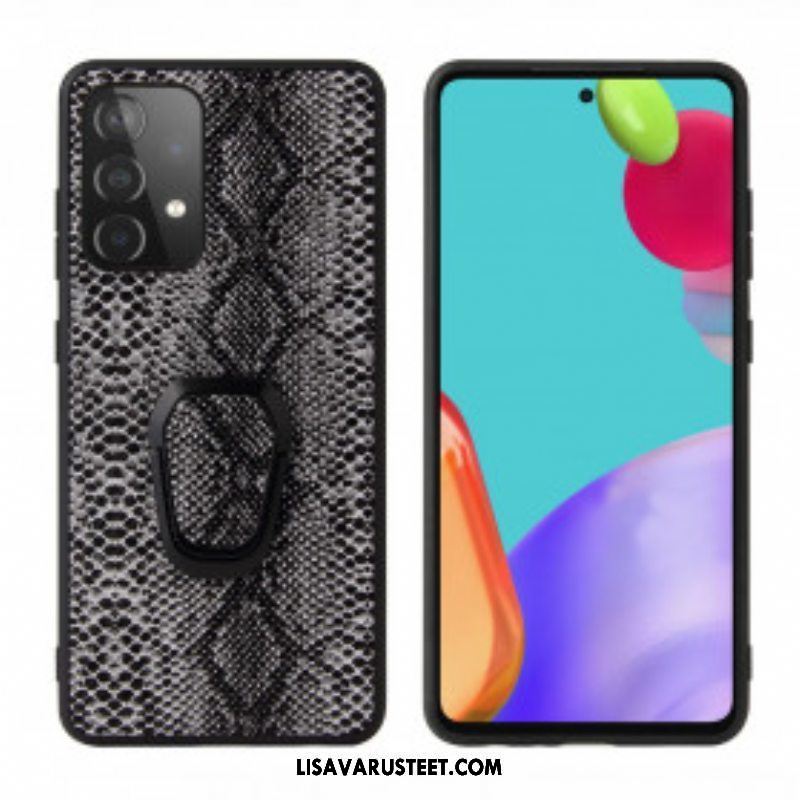 Kuori Samsung Galaxy A52 4G / A52 5G / A52s 5G Snake-tyylinen Sormusteline