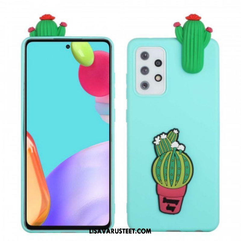 Kuori Samsung Galaxy A53 5G 3d Cactus Madness