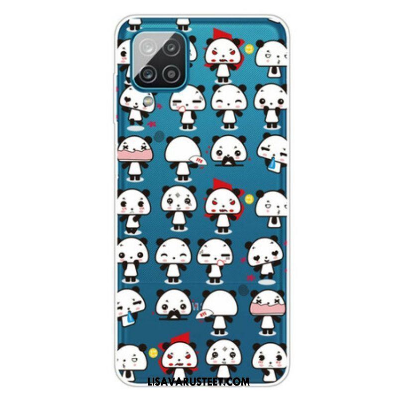 Kuori Samsung Galaxy M12 / A12 Saumaton Hauska Panda