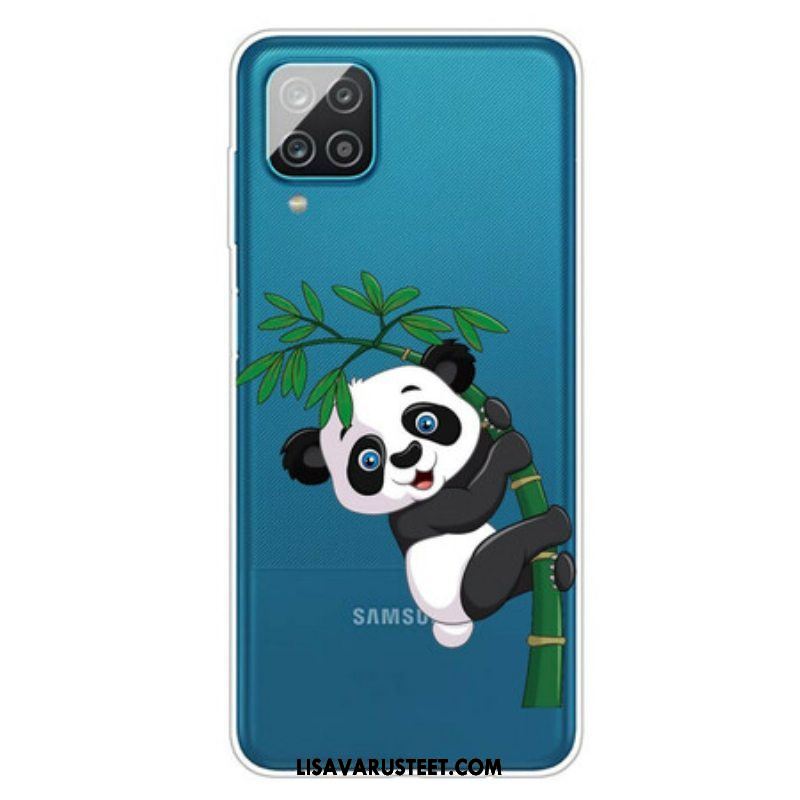 Kuori Samsung Galaxy M12 / A12 Saumaton Panda Bambulla