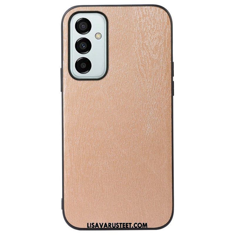 Kuori Samsung Galaxy M23 5G Faux Leather Wood Effect