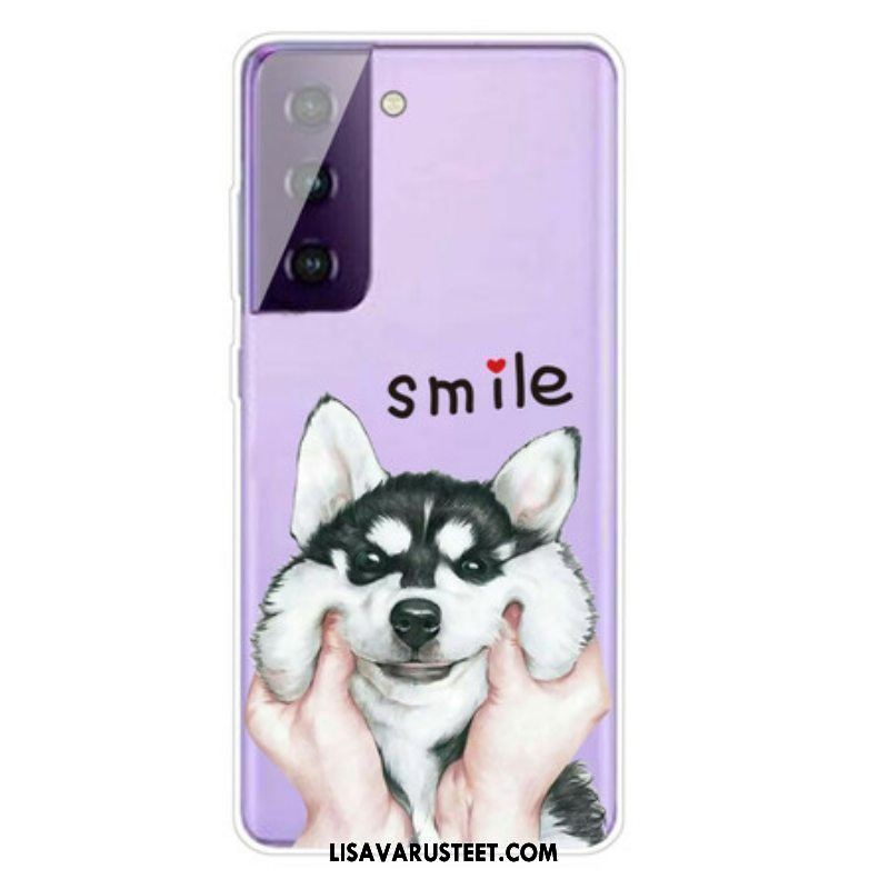 Kuori Samsung Galaxy S21 5G Hymyile Koira