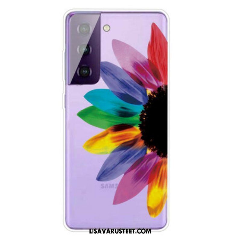 Kuori Samsung Galaxy S21 FE Värikäs Kukka