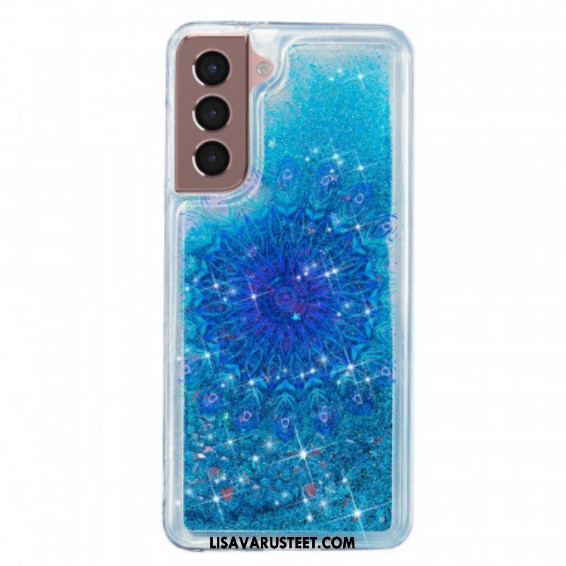 Kuori Samsung Galaxy S22 5G Glitter Mandala