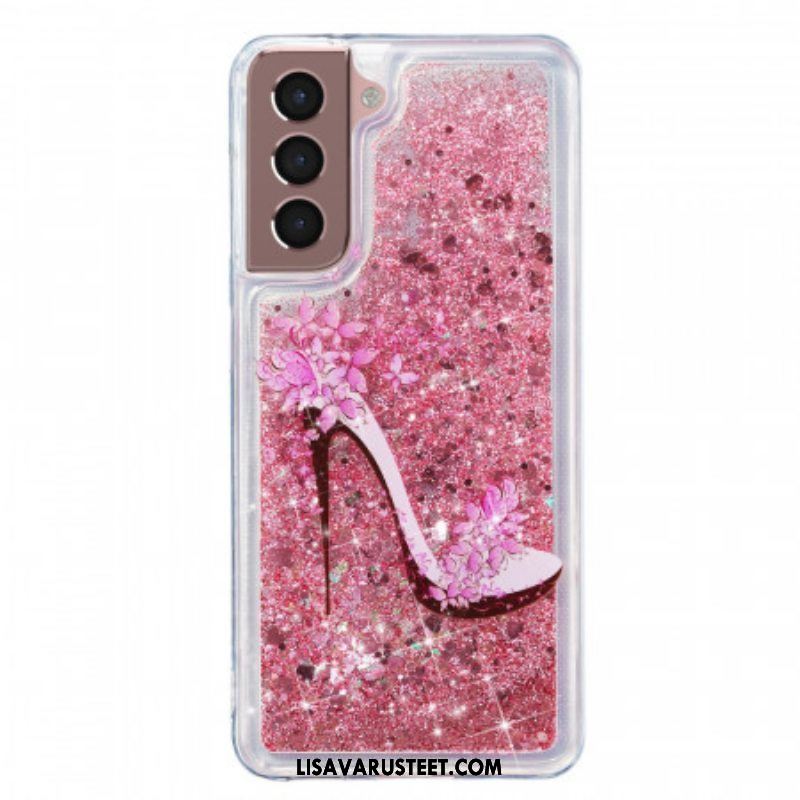 Kuori Samsung Galaxy S22 5G Glitteripumppu