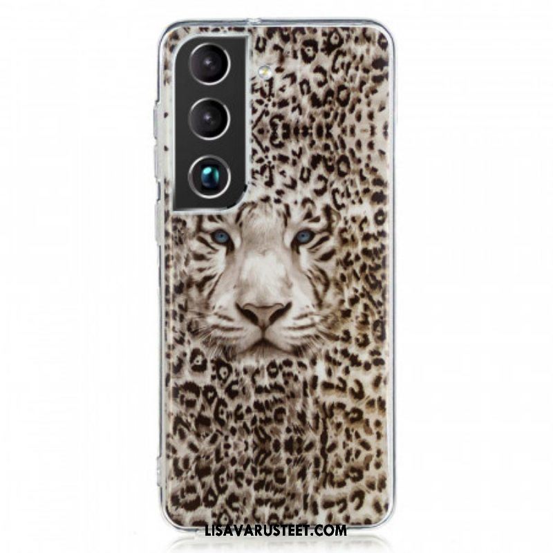 Kuori Samsung Galaxy S22 5G Leopardi Loisteputki