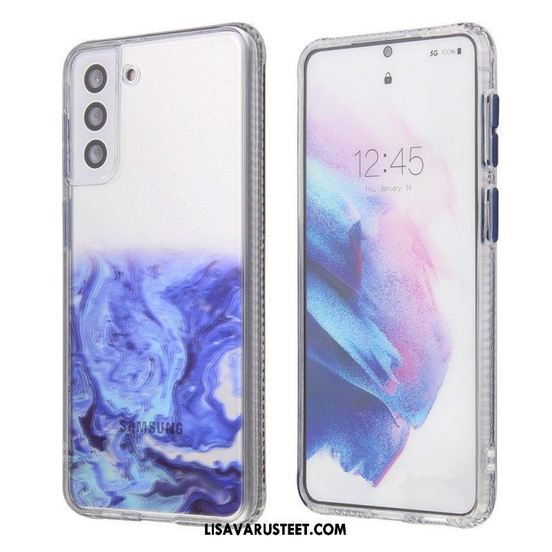 Kuori Samsung Galaxy S22 5G Marble Effect -hybridi