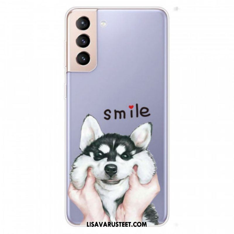 Kuori Samsung Galaxy S22 Plus 5G Hymyile Koira