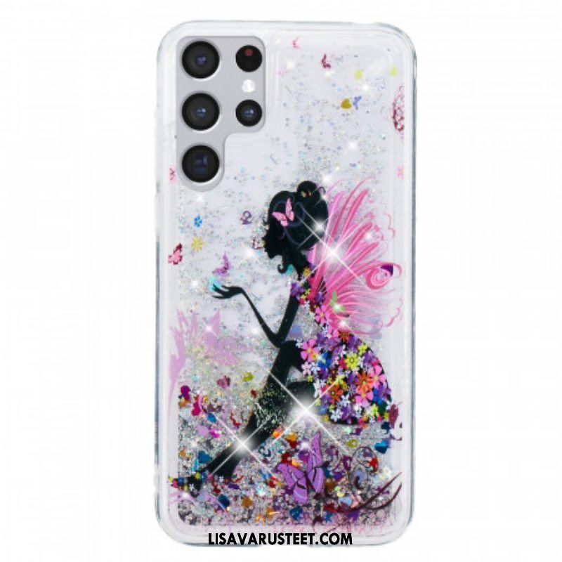 Kuori Samsung Galaxy S22 Ultra 5G Glitter Fairy