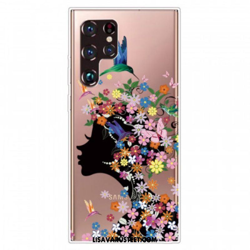 Kuori Samsung Galaxy S22 Ultra 5G Kaunis Kukkapää