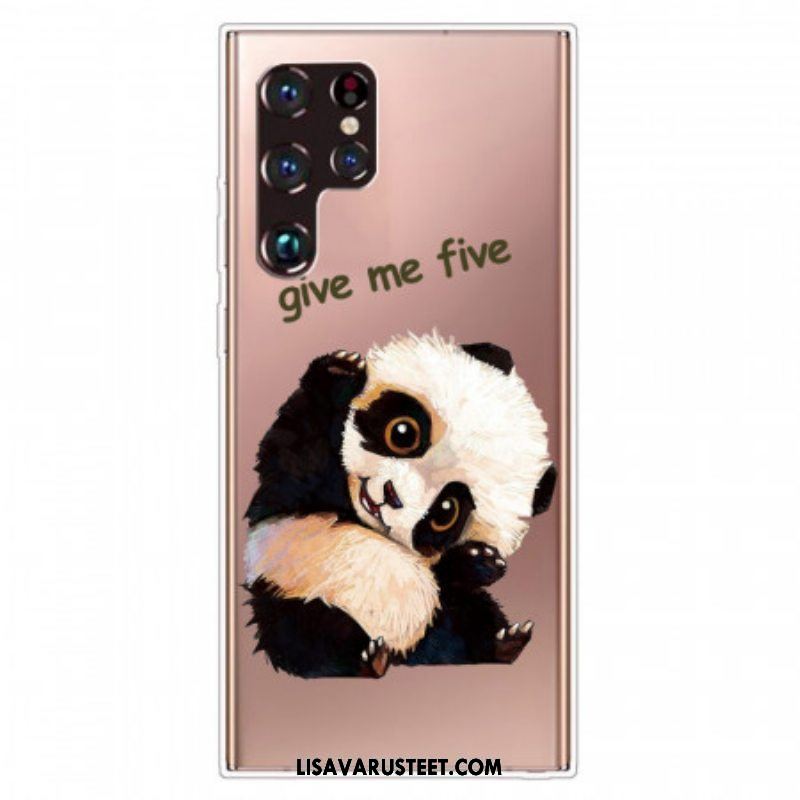 Kuori Samsung Galaxy S22 Ultra 5G Panda Anna Minulle Viisi