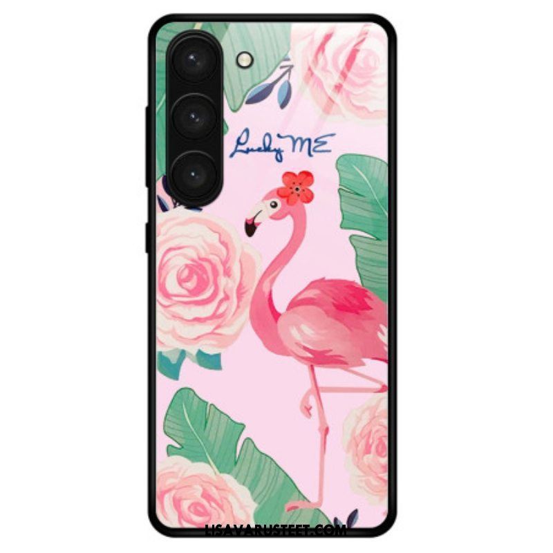 Kuori Samsung Galaxy S23 Plus 5G Flamingo Karkaistu Lasi