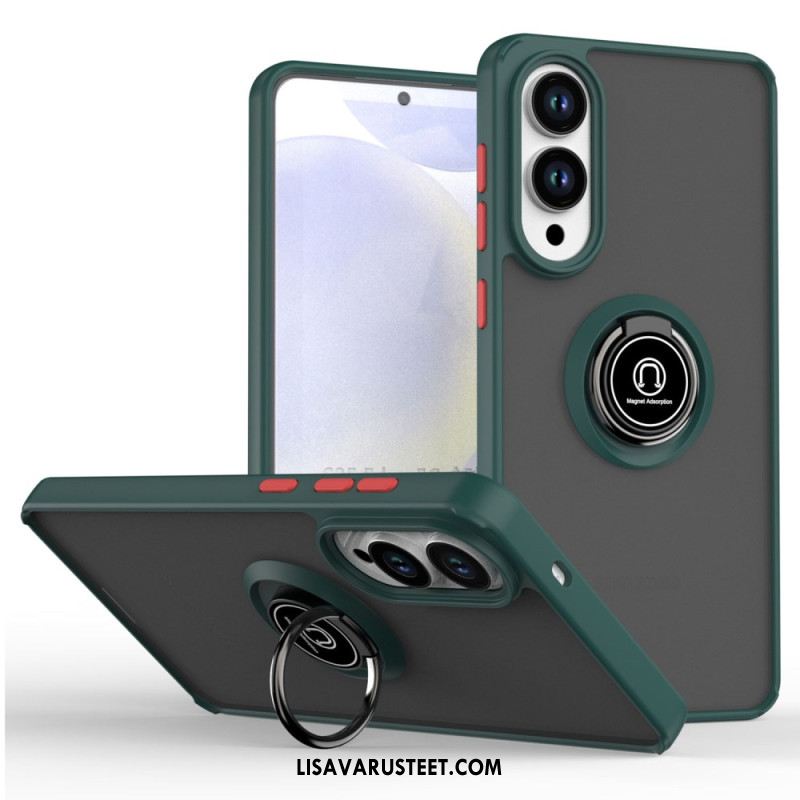 Kuori Samsung Galaxy S25 5g Edge Iskunkestävä Sormuskotelo