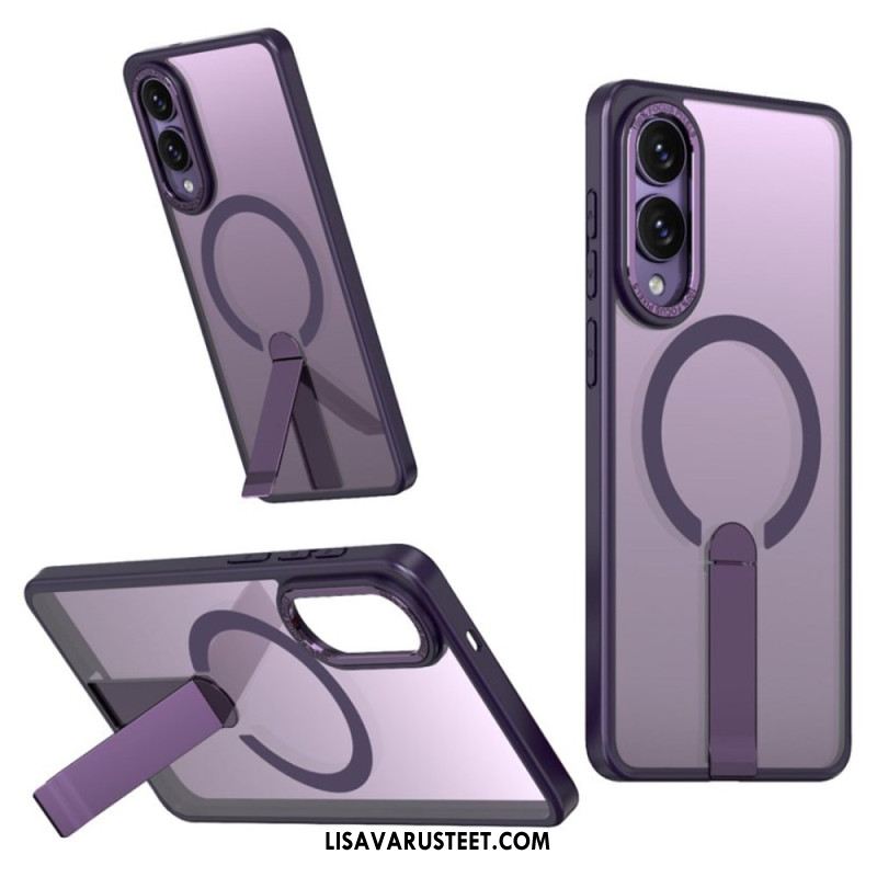 Kuori Samsung Galaxy S25 5g Edge Magsafe-yhteensopiva Integroidulla Jalustalla Suojakuori