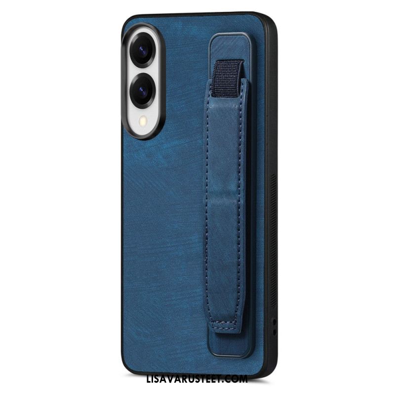 Kuori Samsung Galaxy S25 5g Edge Retrotyyli Ja Telinehihna