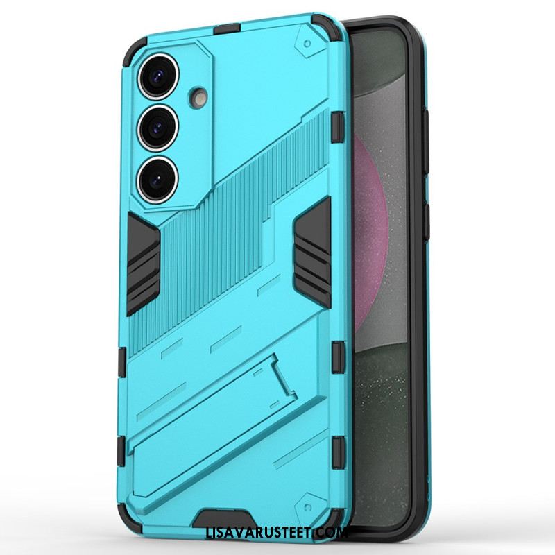 Kuori Samsung Galaxy S25 5g Kestävä Ja Sisäänrakennetulla Jalustalla