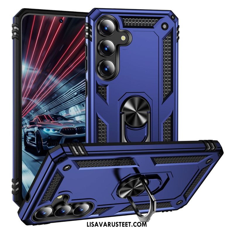 Kuori Samsung Galaxy S25 Fe Kestävä Kääntyvä Rengaspidike