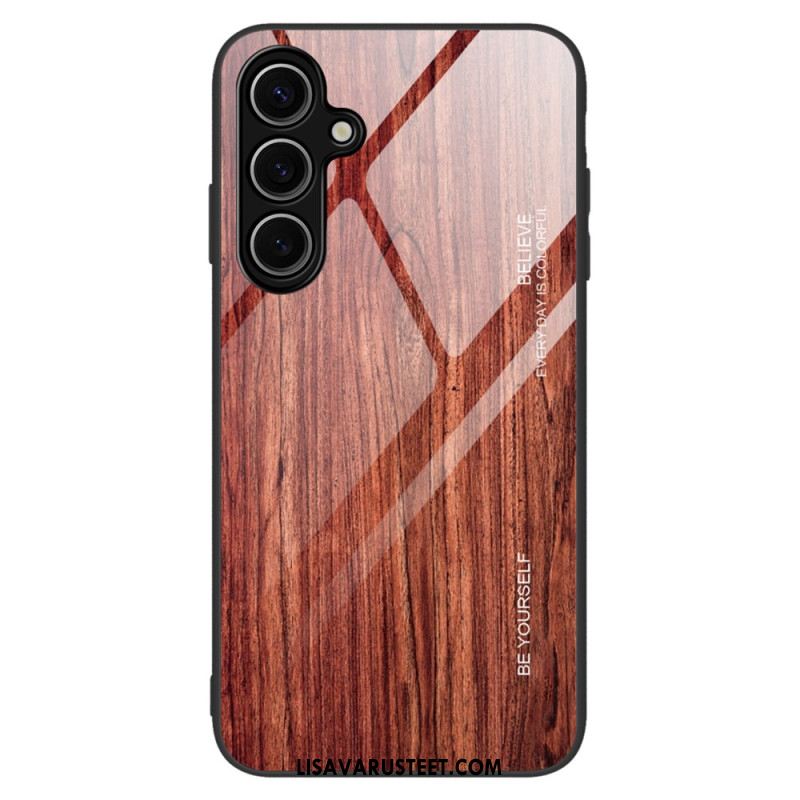 Kuori Samsung Galaxy S25 Plus 5g Karkaistua Lasia Puulla