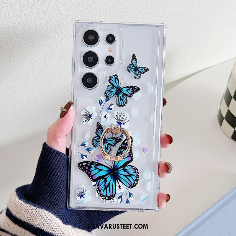 Kuori Samsung Galaxy S25 Ultra 5g Kuviollinen Sormusteline