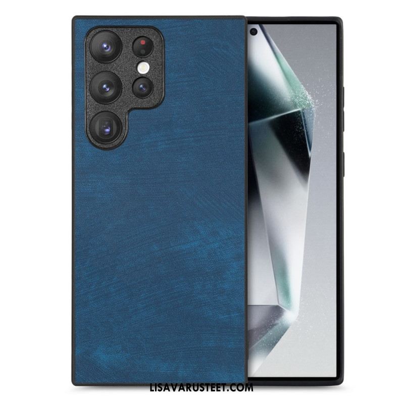 Kuori Samsung Galaxy S25 Ultra 5g Mokkanahkatyylinen