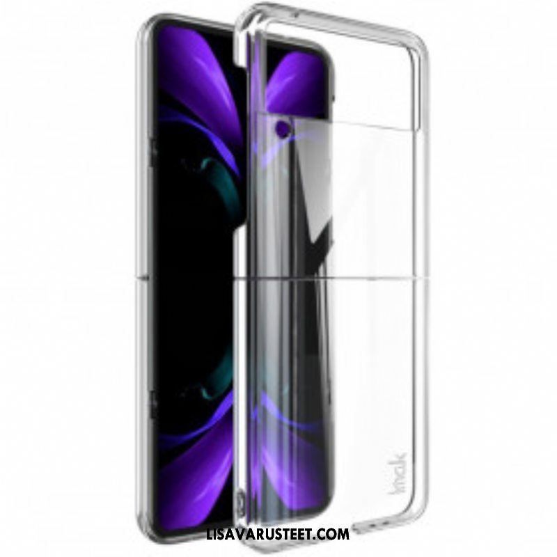 Kuori Samsung Galaxy Z Flip 3 5G Kotelot Flip Kristalli Imak