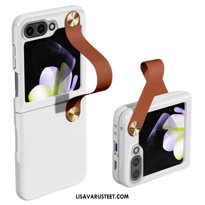 Kuori Samsung Galaxy Z Flip 7 Fe Erittäin Ohut Gkk-nahkahihna Suojakuori