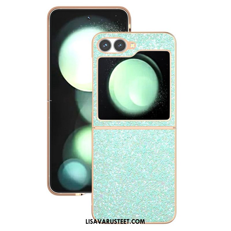 Kuori Samsung Galaxy Z Flip 7 Fe Kimallekuvioinen Suojakuori