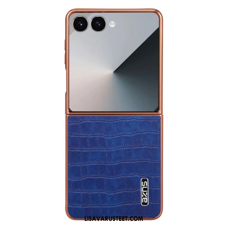 Kuori Samsung Galaxy Z Flip 7 Krokotiilityylinen Suojakuori