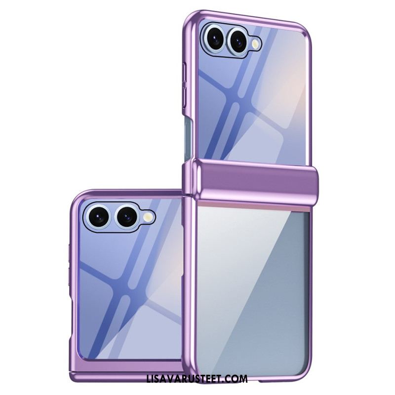 Kuori Samsung Galaxy Z Flip 7 Metalliefektinen Saranasuoja Suojakuori