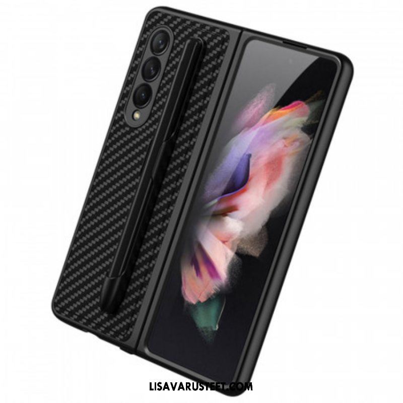 Kuori Samsung Galaxy Z Fold 3 5G Hiilikuitukynän Pidike Gkk