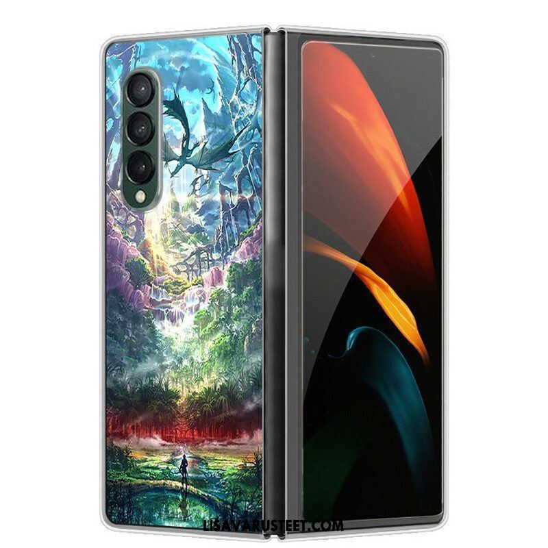 Kuori Samsung Galaxy Z Fold 3 5G Taiteellinen Luonto