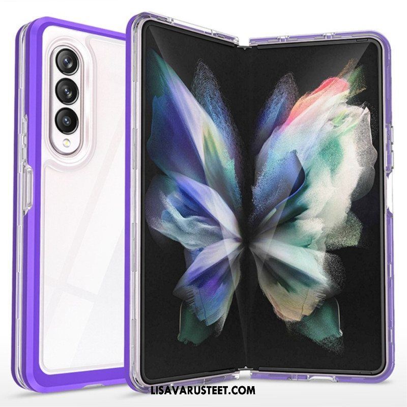 Kuori Samsung Galaxy Z Fold 4 Läpinäkyvät Urheiluvaatteet