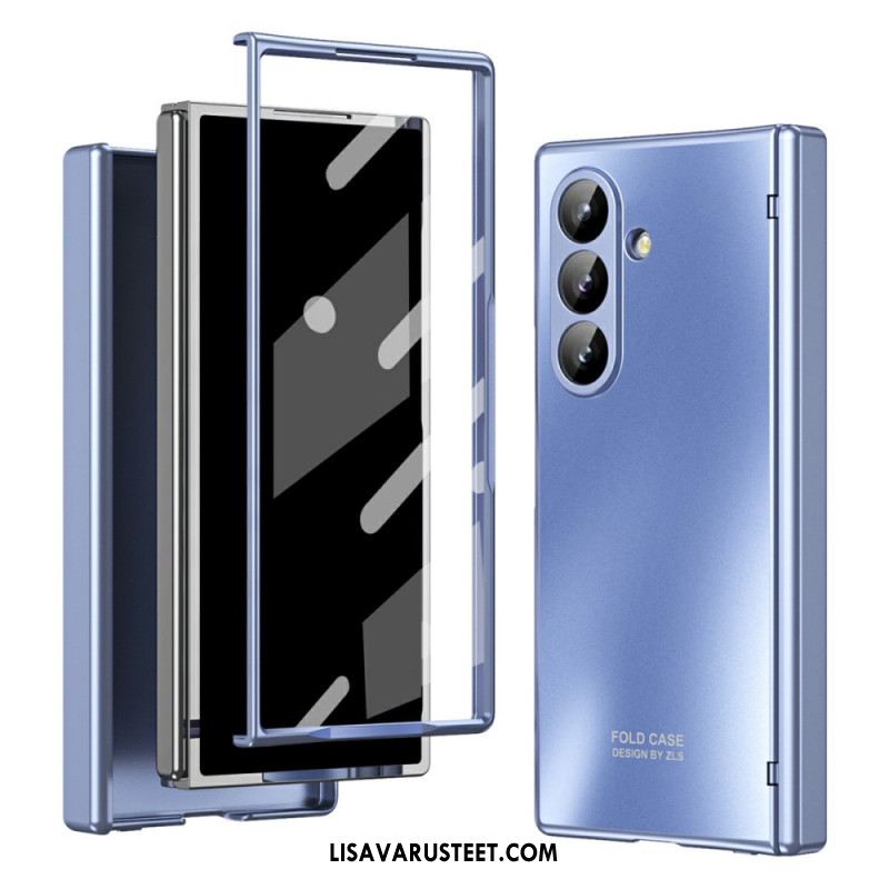 Kuori Samsung Galaxy Z Fold 7 Metallinhohtoinen Näytönsuoja