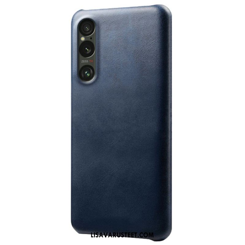Kuori Sony Xperia 1 Vii Nahka Efekti Suojakuori