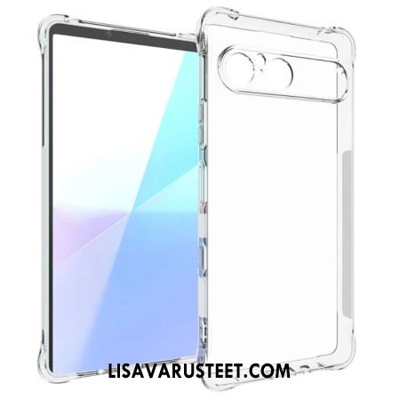 Kuori Sony Xperia 10 Vii Läpinäkyvä Vahvistetuilla Kulmilla