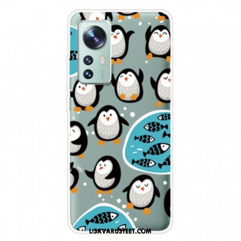 Kuori Xiaomi 12 Pro Pingviinit