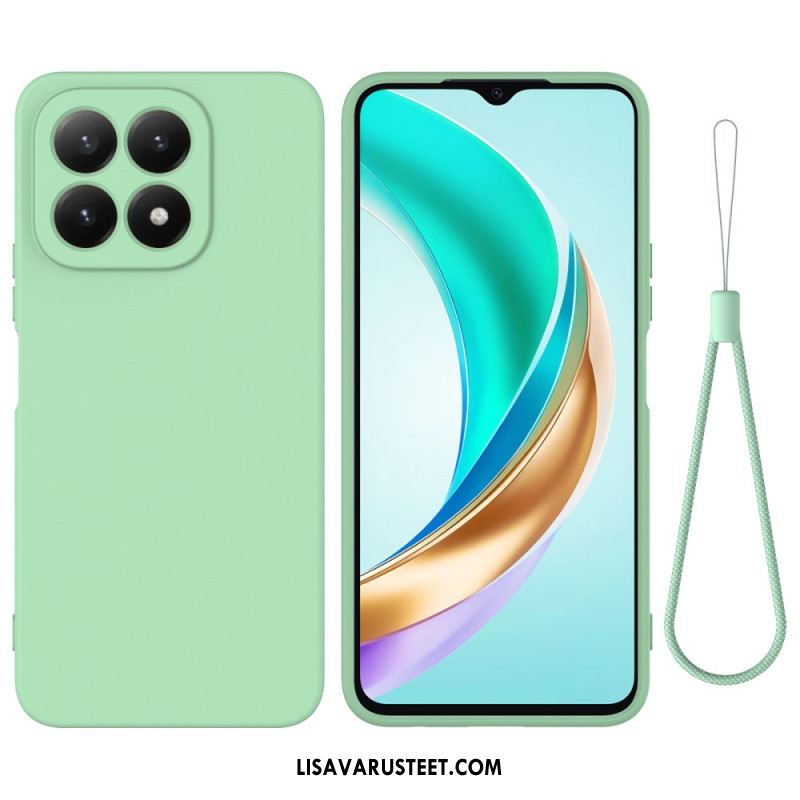 Kuori Xiaomi 17 Nestemäinen Silikoni Hihnalla