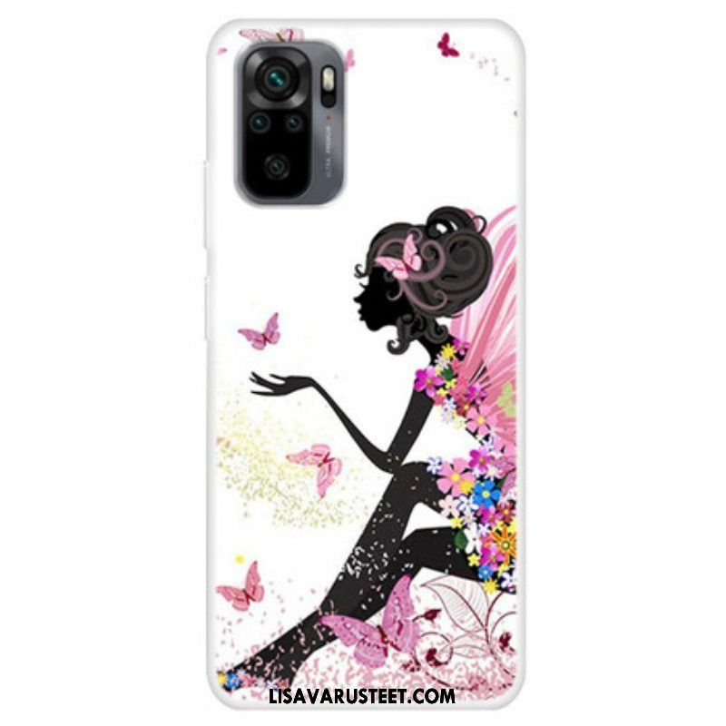 Kuori Xiaomi Redmi Note 10 / 10S Butterfly Lady