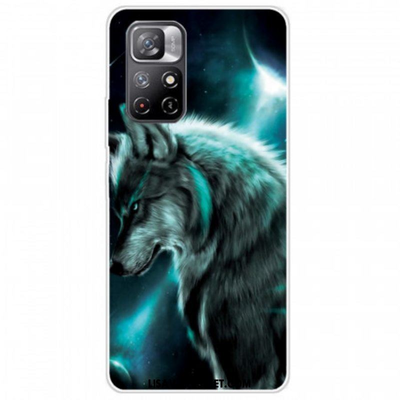 Kuori Xiaomi Redmi Note 11 Pro Plus 5G Silikoni Wolf